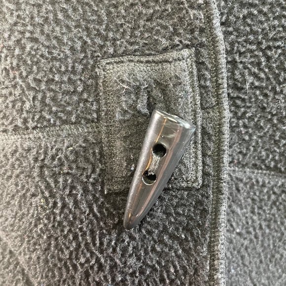 Nomadic Traders Size Medium Button Front Fleece Jacket Specialty Buttons - Picture 6 of 8